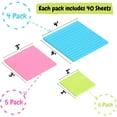 thumbnail image 4 of Mr. Pen- Sticky Notes Set, Assorted Sizes, 600 pcs, Colorful, 4 of 9