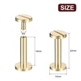thumbnail image 2 of 30Pack Brass Chicago Screws, 18x10mm Post Nail Stud Rivets for Leather Crafts, 2 of 6