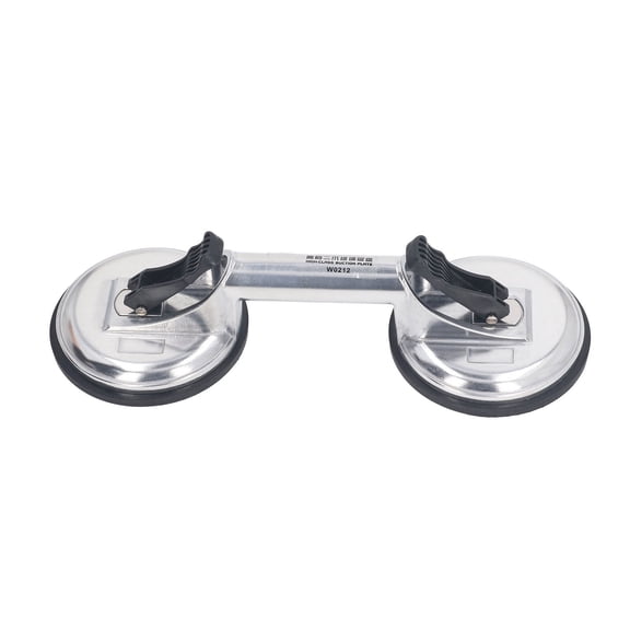 M Buder Glass Suction Cup 2 Claws Heavy Duty Glass Puller Lifter for Granite Floor Mirror Marble 120kg / 264.55lb Premium Aluminum Vacuum Moving Tool