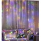 thumbnail image 3 of Cortina de luces, Guirnalda Luces Decorativas Luces de cadena de cortina de cobre, Modos de Luces, Impermeable para Exteriores Interiores Decoración de Navidad Fiestas Ormromra LKX-2009-1, 3 of 8