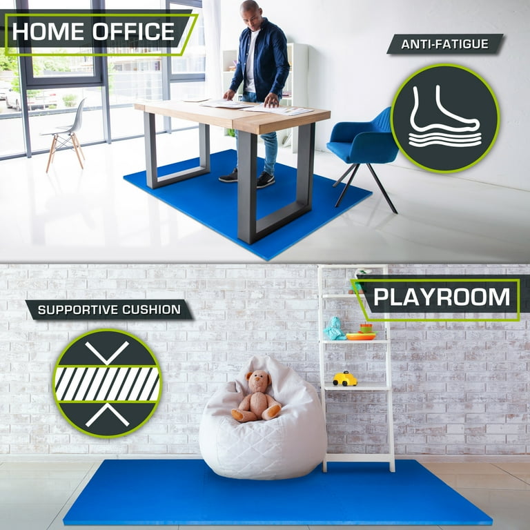 ProsourceFit Extra Thick Puzzle Exercise Mat 1