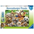 thumbnail image 2 of Rompecabezas Ravensburger con animales exóticos para selfies, 300 piezas, 2 of 6