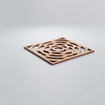 thumbnail image 3 of Ekena Millwork 11 3/8"W x 11 3/8"H x 3/8"T Small Edinburg Decorative Fretwork Wood Wall Panels, Alder, 3 of 6