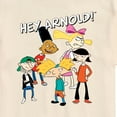 thumbnail image 3 of Hey Arnold! - Group Shot - Men's Short Sleeve Graphic T-Shirt, 3 of 5