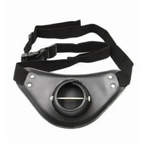 ROCKROK Fishing Belt Rod Holder PU Fishing Fighting Waist Belt Fish Rod Holder