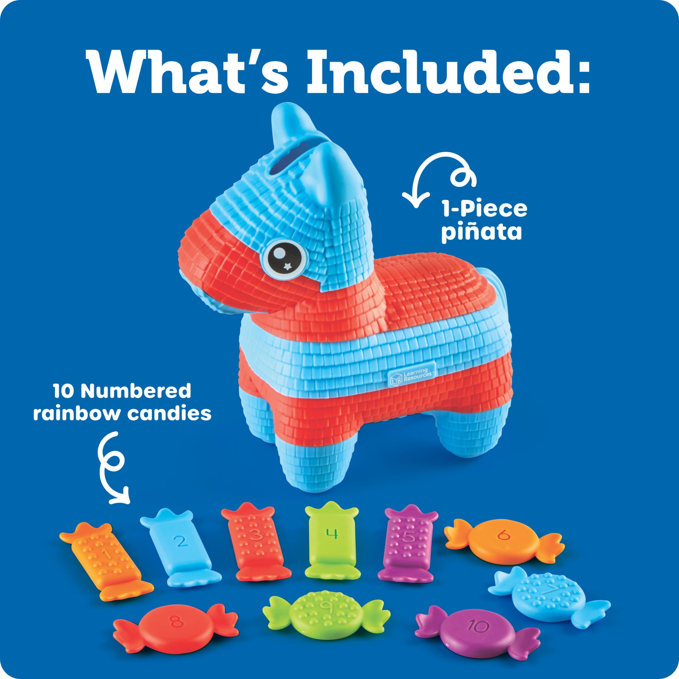 Learning Resources Pia the Fill & Spill Piñata  - Toddler Montessori, Ages 18 Months +