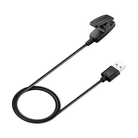 Charger for Garmin Forerunner 35 230 235 630 645 Music 735XT, Approach G10 S20, Vivomove HR - USB Charging Cable 100cm - GPS Smartwatch Accessories