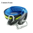 thumbnail image 2 of 5m 8 Tons Winch Tow Cable Tow Strap Car Towing Rope With Hooks For Heavy Duty Car Emergency Off Road Emergency Tow Rope ,Durable & Safe, 2 of 6