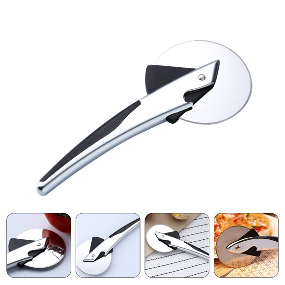 IFANLANDOR 1Set Pizza Wheel Kitchen Gadget For Family Use With Shark Shape