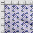thumbnail image 2 of oneOone Cotton Poplin Light Violet Fabric Floral Diy Clothing Quilting Fabric Print Fabric By Yard 42 Inch Wide, 2 of 5