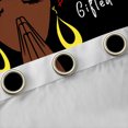 thumbnail image 4 of Castle Fairy Black Blackout Curtains Set of 2 (52x84 Each),Old Fashion Window Curtains, 4 of 6