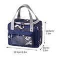 thumbnail image 2 of SCNOR Lunch Boxes & Lunch Bags- insulated for Women and Men Kitchen Storage & Organization for Women and Men Portable Tote Lunch Boxes & Bags Navy, 2 of 2