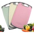 thumbnail image 1 of Plastic Cutting Board For Kitchen,cutting Board Bpa Free Non Slip Juice Grooves Dishwasher Safe Non Porous Set Of 3 Chopping Boards Easy Grip Han, 1 of 5