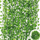 thumbnail image 1 of 12 Enredaderas Artificiales Plantas Colgantes Decorativas Xtellar verde, 1 of 3