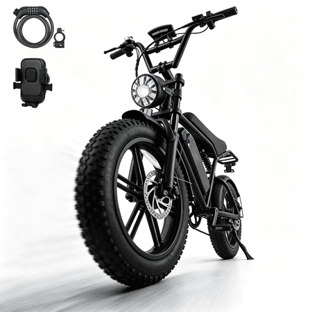 Aoemoe Fat Tire Electric Mountain Bike