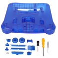thumbnail image 3 of Coque de Console de Jeu Vidéo, Étui de Remplacement Rétro Protecteur Installation Facile Translucide Bleu Résistant aux Taches pour Console de Jeu Vidéo Rétro, 3 of 8