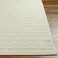 thumbnail image 2 of Livabliss Washable Rugs for Living Room, 3x5 Lyna Global White Area Rug, Bedroom Dining Room Home Decor Stain Resistant Carpet (3'3" x 5'), 2 of 7