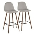 thumbnail image 1 of Tabouret de comptoir moderne milieu-du-siècle Pebble, de LumiSource, 1 of 8
