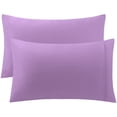thumbnail image 1 of Unique Bargains Pillow Cases Covers Pillowcases Standard Queen King Egyptian Cotton 2pcs, 1 of 10