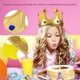 thumbnail image 4 of 4Pcs Golden King Crowns Kids Party King Crowns Set Fabric Birthday Crown Hat for Birthday Party Baby Shower Party Accessory, 4 of 4