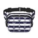 thumbnail image 1 of Fotbe Anchors Cangurera Cuadrada con Estampado de Doble Capa, Bolsa de Cintura Ajustable Mini para Hombres y Mujeres, 1 of 9