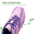 thumbnail image 2 of Tacos de Fútbol DREAM PAIRS SDSO2301K para Niños Talla 11 Rosa/Morado, 2 of 6