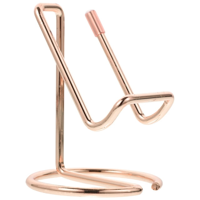 MOVTOTOP Metal Phone Holder Desktop Business Card Bracket Reading Stand for Office 1 Set