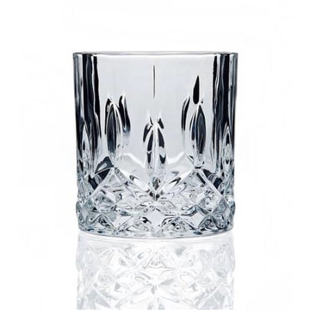 Godinger 25841 Oxford Set Of 4 Double Old Fashion Glasses - 8 Oz.