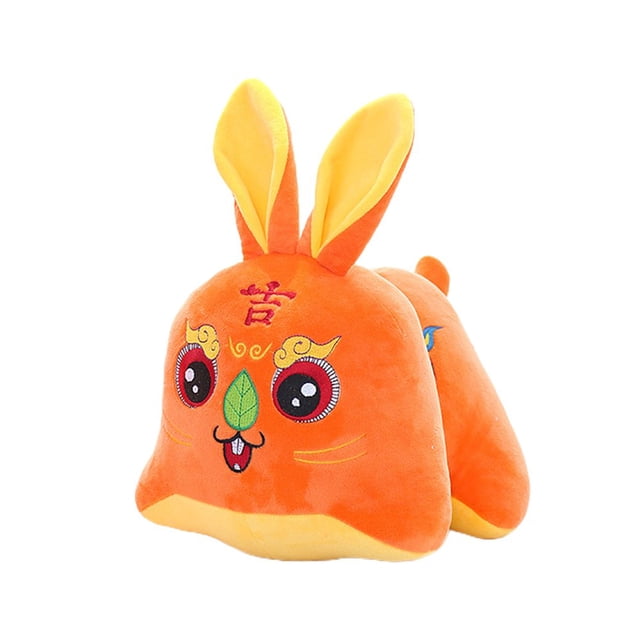 Bunny Animal Stuffed Toy Rabbit Mascot Plush Doll Pendant For Kids Girls Boy Gift Home Party Decor