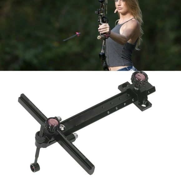 Accesorios de tiro con arco, mira para arco recurvo, mira para arco recurvo, mira para arco recurvo ajustable, muy versátil