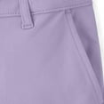 thumbnail image 3 of Mgmyaa Girls Bermuda Shorts Above-the-Knee Length Pockets Solid Dress Long Chino Shorts for Kids Casual Walking, 3 of 8