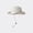 White, variant on Bucket Hat for Men Summer Fashion Sun Cowboy Hat Casual Outdoor Headwear with Classic Solid Design for Everyday Wear, White