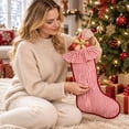 thumbnail image 4 of YingYouFu Christmas Red and White Stripe Stockings with Ruffled Cuff , Xmas Large Hanging Stockings Decorations for Christmas Tree Fireplace Family Holiday Party Decor, 4 of 6