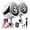 Chrome, variant on 5 Inch Waterproof ATV/UTV/RZR Motorcycle Bluetooth Speaker Heavy Duty Bass Boat Au-dio System With AUX MP3 USB ,Bike Audio