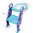 thumbnail image 2 of Mangohood Potty Training Seat with Step Stool Ladder and Handles with Padded Soft Cushion and Non-Slip Wide Step for Baby Toddler Kid Children Boys and Girls, 2 of 8