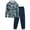 Blue Camo, variant on RBX Boys' Jogger Set - 2-Piece Thermal Sports Hoodie and Tricot Joggers (Size: 4-12)