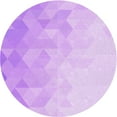 thumbnail image 1 of Ahgly Company Machine Washable Indoor Square Transitional Heliotrope Purple Area Rugs, 3' Square, 1 of 7