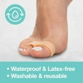 thumbnail image 4 of Toe Separators with 2 Loops - Soft Gel Bunion Correctors 4 Pack (Beige), 4 of 5