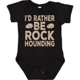 thumbnail image 3 of Inktastic Rather Be Rock Hounding Geology Boys or Girls Baby Bodysuit, 3 of 5