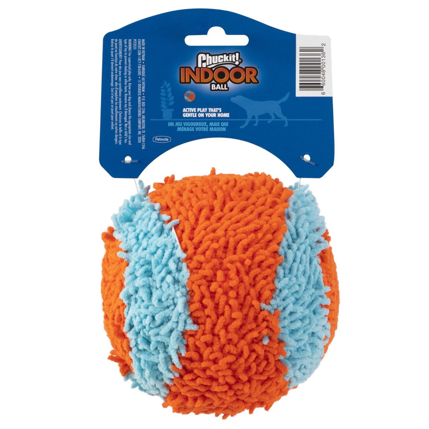 Chuckit! Indoor Ball Fetch Plush Ball Dog Toy
