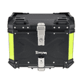 thumbnail image 1 of Funda  Bloosom Superior Aluminio Grande Cuadrado Maletero Moto 46l Negro, 1 of 4