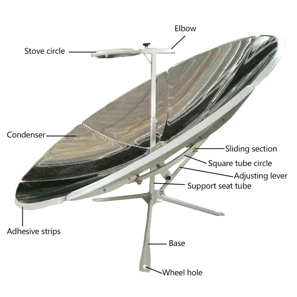 Denest 1 Burner Solar Camping Stove
