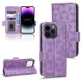 thumbnail image 1 of iPhone 14 Pro Case , Leather Wallet Cover Magnetic Full Body Shockproof Stand Flip Case for iPhone 14 Pro, 1 of 5