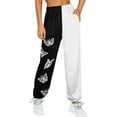 thumbnail image 2 of Qiylii Women's Gradient Casual Sweatpants Unique Print High Waist Fitness Jogging Pants with Pocket, 2 of 5