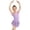E148-Purple, variant on hengsof Girls Solid Color Dance Leotard Sweet Ruffle Sleeve Round Neck Mesh Skirt Ballet Practice Romper 3-15 Years