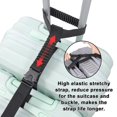 thumbnail image 3 of Correas de equipaje Vigorport Add A Bag, elásticas, de nailon negro, 3 of 7