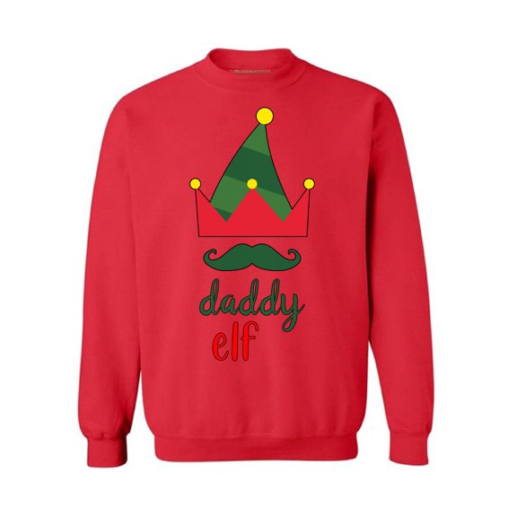 Awkward Styles Xmas Sweatshirt Christmas Elf Daddy Sweater