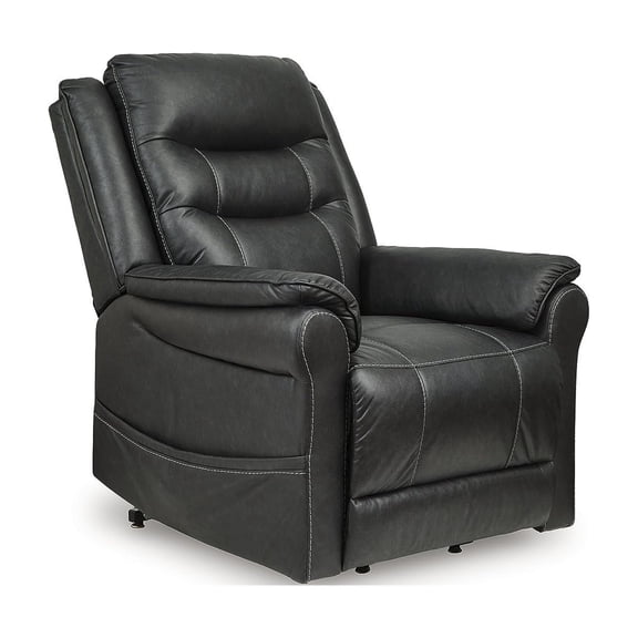 Signature Design by Ashley Oatman Black Power Lift Recliner