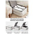 thumbnail image 4 of Mixi, nuevo diseño, maleta con asa ancha, equipaje de mano para hombre, cubierta de carrito de viaje para mujer, cabina de 20 pulgadas, marco de aluminio para PC M9275, 4 of 4