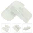 thumbnail image 3 of 1 Set Ceramic Butter Dish Porcelain Butter Dish with Lid Porcelain Butter Dish with Lid, 3 of 4